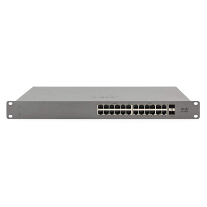 Meraki Go 24 portu mākoņpārvaldīts (PoE) tīkla slēdzis — GS110 
