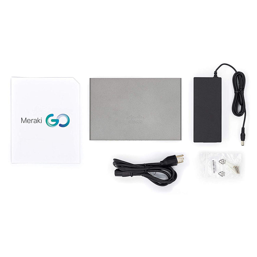 Meraki Go GS110 8 Port Cloud Managed (PoE) Network Switch – GS110