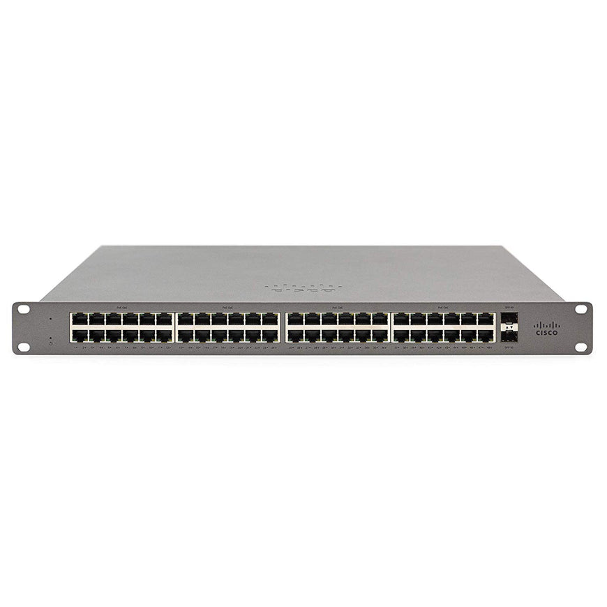 Meraki Go 48 Port Cloud Managed (PoE) Network Switch – GS110